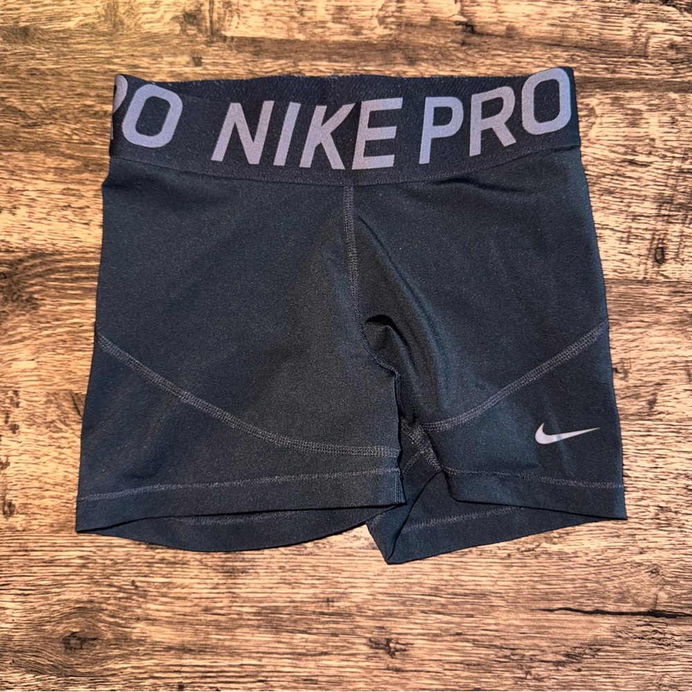 Nike Black Athletic Compression Shorts